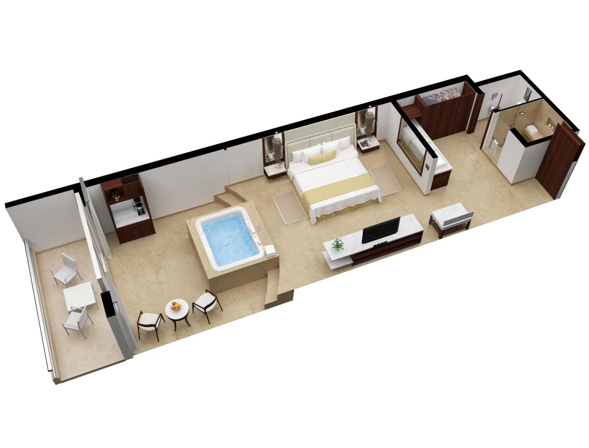 Sun Palace (Adults Only) Cancún Rom bilde