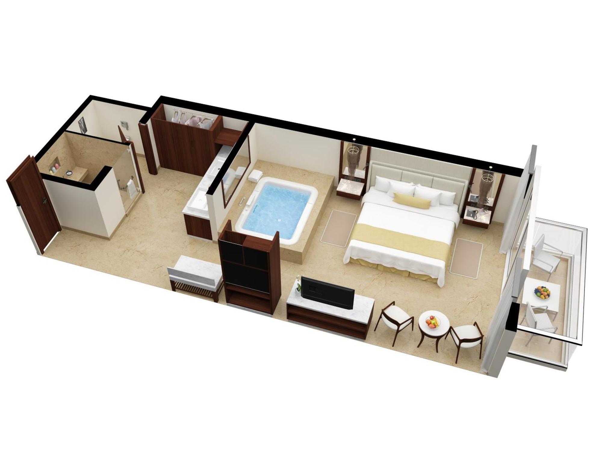 Sun Palace (Adults Only) Cancún Rom bilde